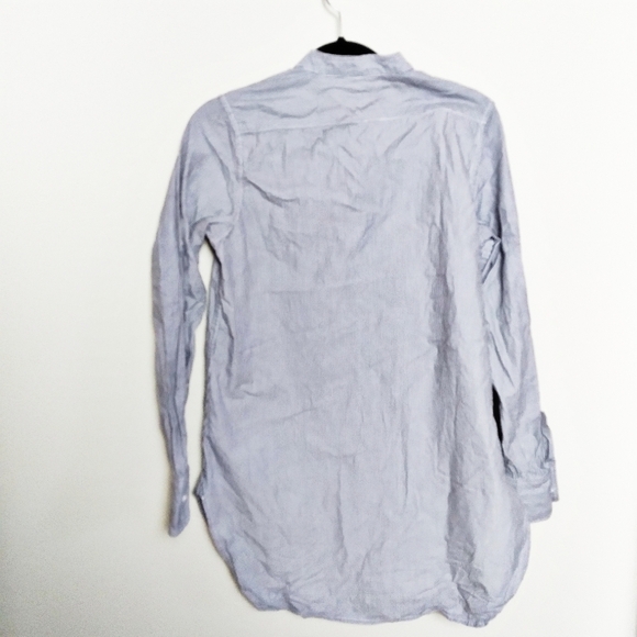 Denim & Supply Striped Cotton Button Down Shirt XS - Picture 2 of 6